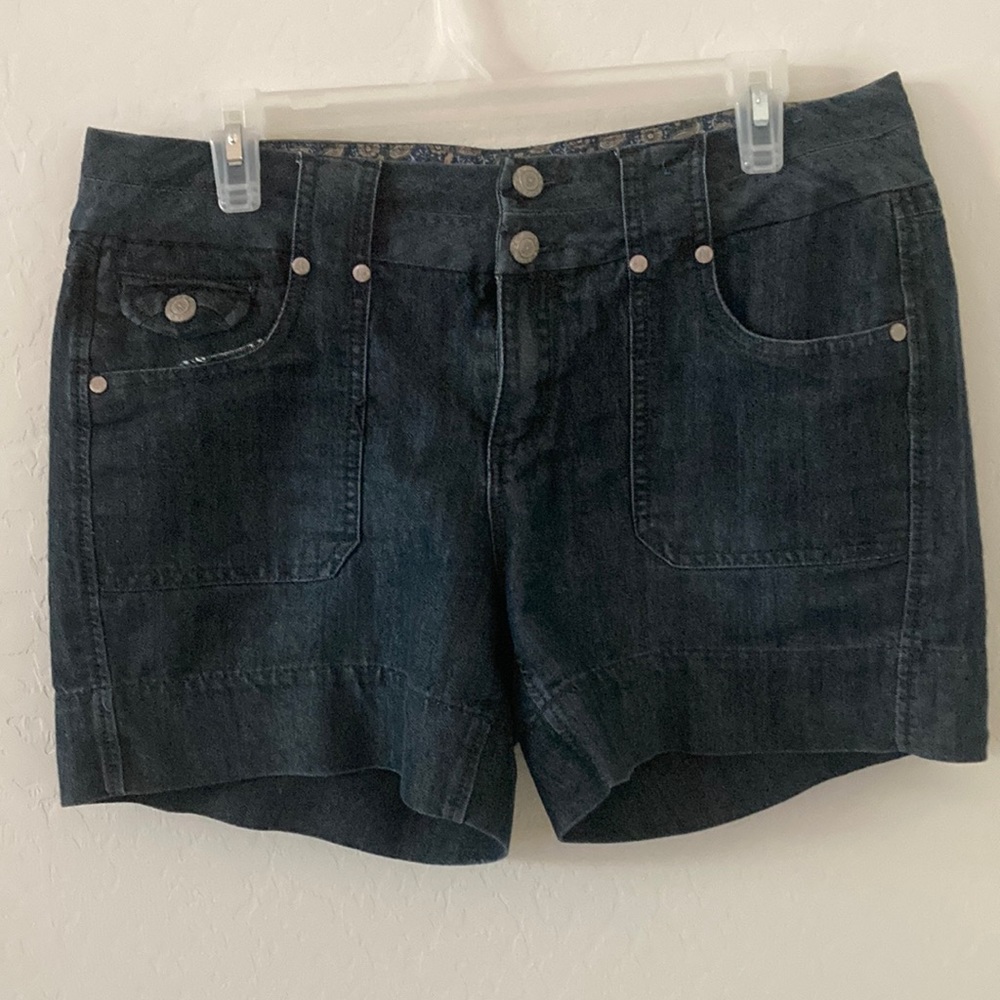 Women’s Dakota Blue Dark Wash Denim Jean Shorts Sz10
